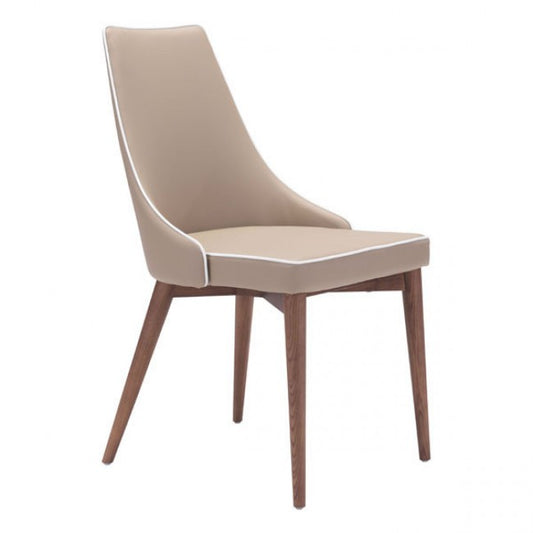 Moor Dining Chair Beige - Dreamart Gallery