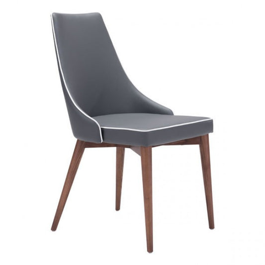 Moor Dining Chair Dark Gray - Dreamart Gallery