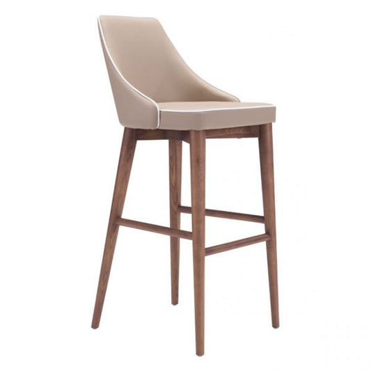 Moor Counter Chair Beige - Dreamart Gallery