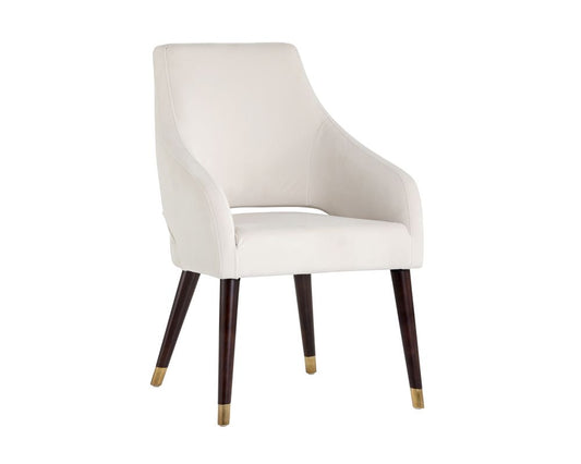 Adelaide Dining Armchair - Calico Cream - Dreamart Gallery