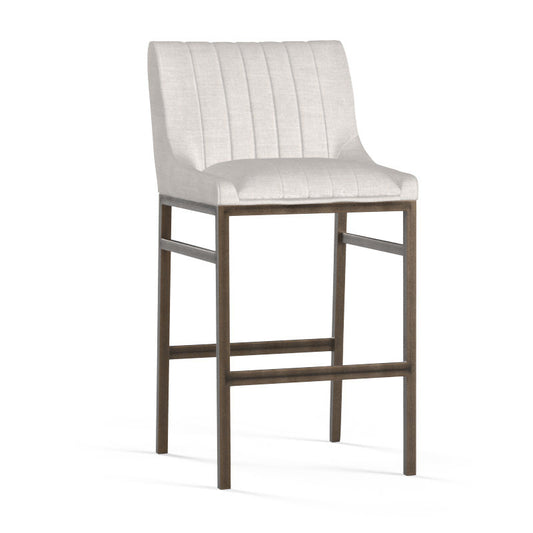 Halden Barstool - Beige Linen - Dreamart Gallery