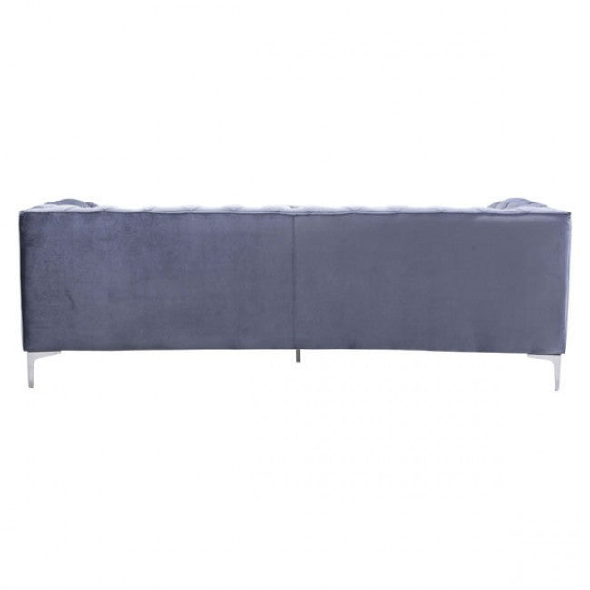 Providence Sofa Gray Velvet - Dreamart Gallery