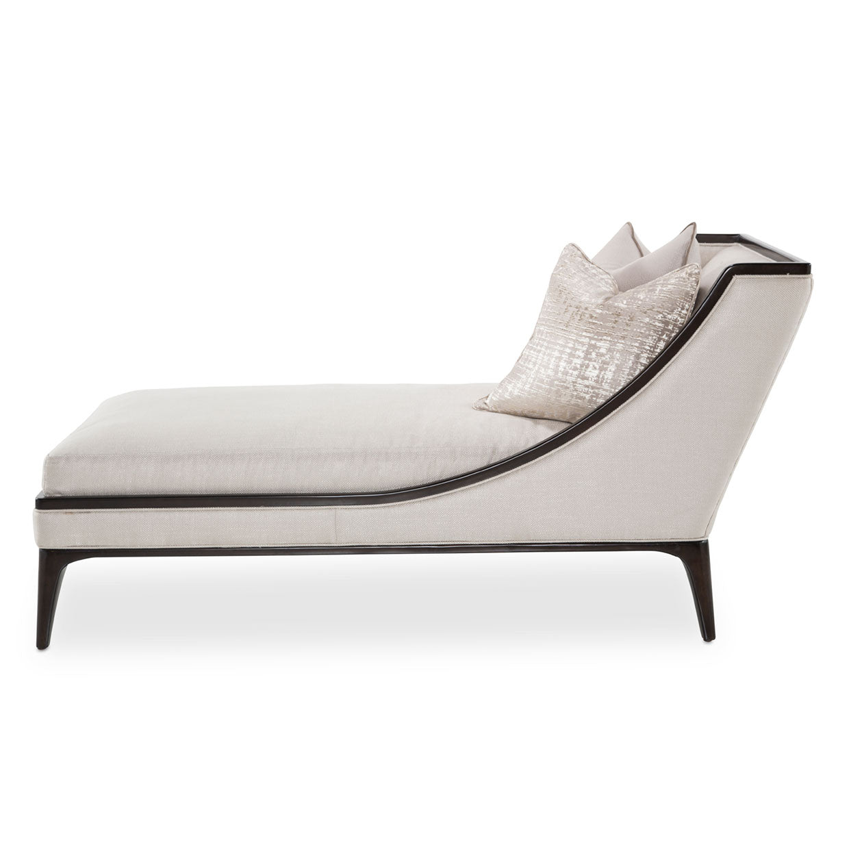 PARIS CHIC Armless Chaise - Dreamart Gallery