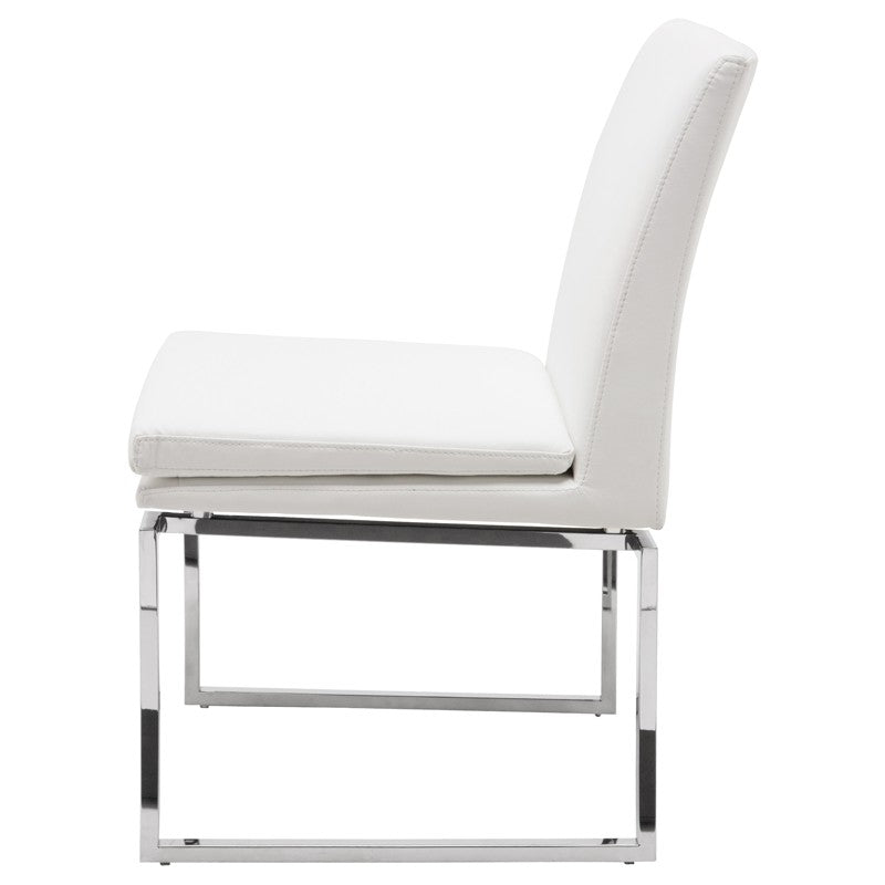 SAVINE DINING CHAIR WHITE - Dreamart Gallery