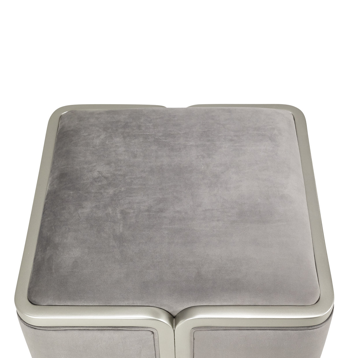 LINEA Ottoman Gray Pearl SilverMist - Dream art Gallery