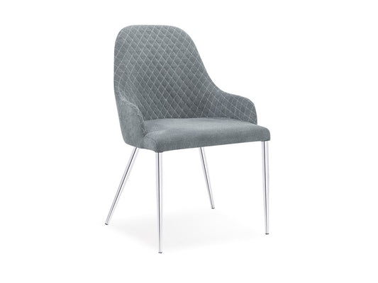 Santana dining chair gray - Dreamart Gallery